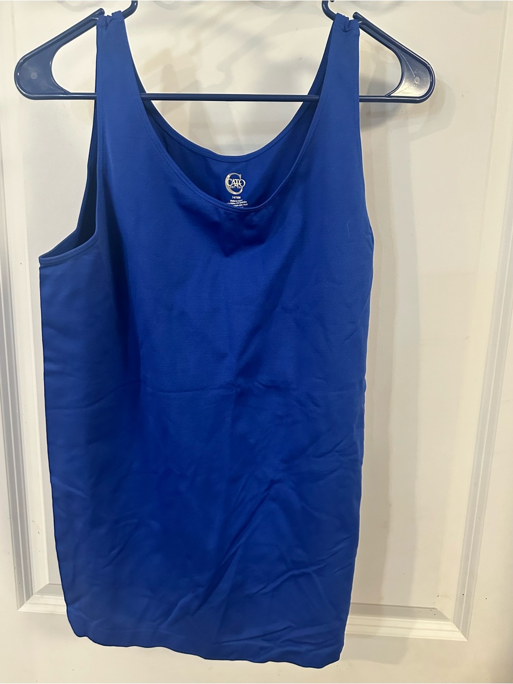 Cato Royal Blue Scoop Neck Tank